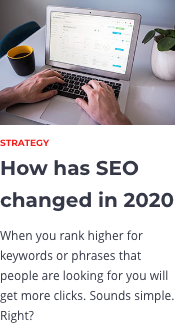 How has SEO changed in 2020